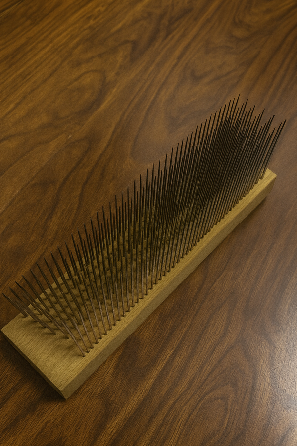 Professional Hair Extension Hackle Tool with Clamps